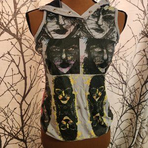 DONATED - Unique and rare Nuvula hooded tank top